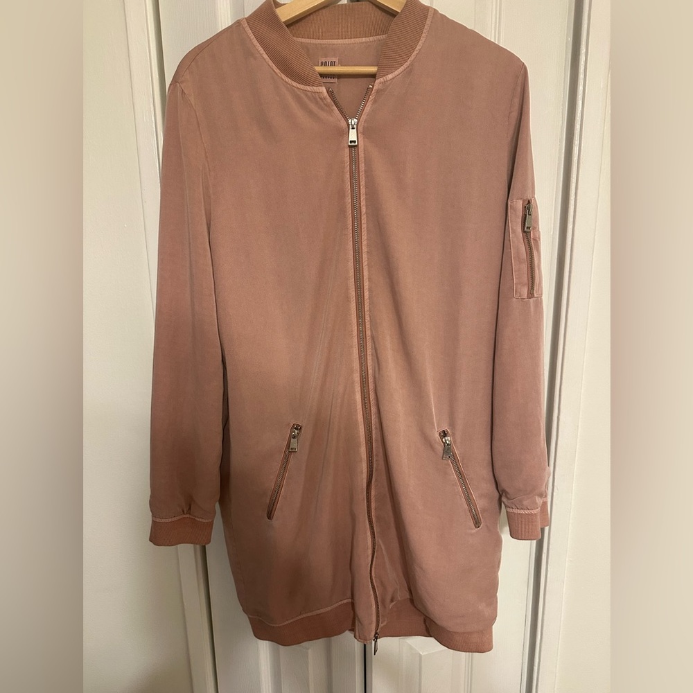 Saint tropez long pink jacket